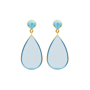 Pendientes de Moda con Diseño de Lágrima, Acero Inoxidable 316L, Baño de Oro PVD, Resistentes y Sostenibles - Product Image 2