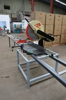 Máquina de Corte Manual Industrial para Ventanas y Puertas de 12, 14, 16 y 18 Pulgadas, Rotación Precisa, Corte a 45 y 90 Grados
