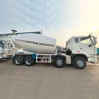 Truk Mixer Beton Heavy Duty Laris di Afrika dengan Penggerak 6x4 Kapasitas 10CBM untuk Kendaraan Pencampur Semen Teknik Konstruksi