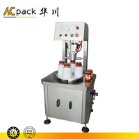 Machine de capsulage semi-automatique électrique pneumatique à pompe pour bouteilles en verre et bocaux métalliques (nouvelle ou d'occasion)