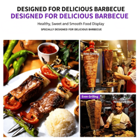 Machine automatique de fabrication de brochettes de barbecue en acier inoxydable, équipement de production de bâtonnets de bambou pour fournisseurs en gros
