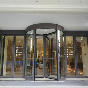 <span class=keywords><strong>Porta</strong></span> Girevole Automatica <span class=keywords><strong>a</strong></span> 3 Ante in Lega di Alluminio e Vetro <span class=keywords><strong>per</strong></span> Uso Esterno in Hotel <span class=keywords><strong>a</strong></span> Prezzo di Fabbrica - Product Image 6