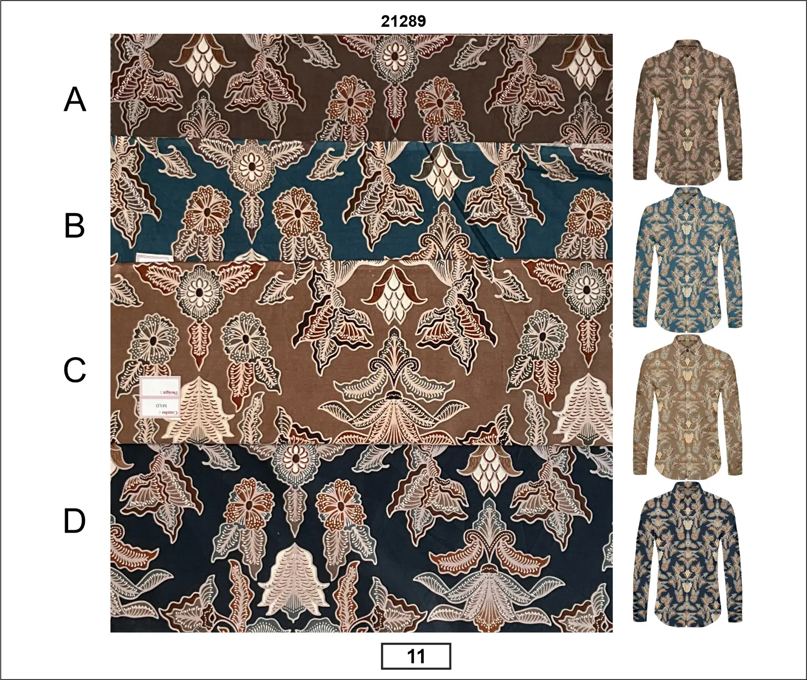 Grosir Indonesia Batik 100% kain katun mesin cetak dengan desain pola Batik Indonesia merek Romer