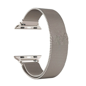 Eraysun-Boucle milanaise en acier inoxydable pour <span class=keywords><strong>bracelet</strong></span> de montre <span class=keywords><strong>Apple</strong></span>, <span class=keywords><strong>bracelet</strong></span> de montre magnétique, argent sport, 10/<span class=keywords><strong>8</strong></span>/7/6/se, 44/45/46mm - Product Image 6