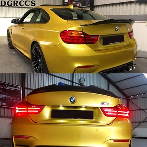 Alerón Trasero de Fibra de Carbono Estilo PSM Original para M4 F82, Sin Perforaciones, Pulido, para Maletero, 2014-2020, con Cinta Adhesiva - Product Image 6