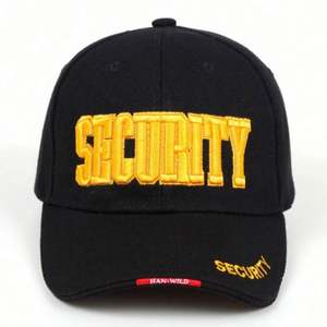 Gorra de Béisbol de 6 Paneles de Mezclilla con Visera Tipo Sándwich, Gorra de Golf con Logotipo OEM Personalizado, Bordado 3D de Alta Calidad, Negra, 100% Algodón, Unisex - Product Image 2