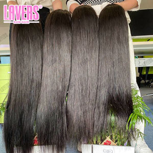 30英寸预拔高清蕾丝假发，生人发瑞士高清蕾丝假发，预拔漂白结人发全蕾丝假发 - Product Image 6