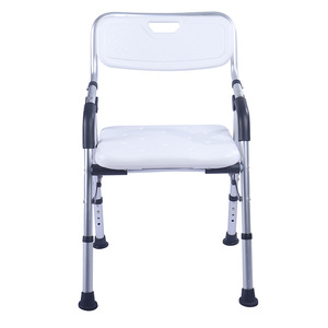 Shu Ning – tabouret de douche pliable en alliage d'aluminium, antidérapant, léger, pour personnes âgées, équipement de sécurité pour la salle de bain - Product Image 4