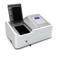 Spectrophotomètre d'absorption atomique UV-Vis portable à affichage LCD, résolution 4 nm, lampe au tungstène et au deutérium, directement de l'usine