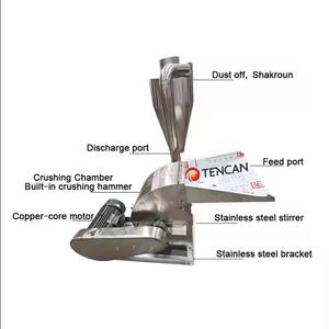 食品穀物スパイス加工長命耐久安全設計低エネルギー消費ハンマークラッシャー機 - Product Image 4