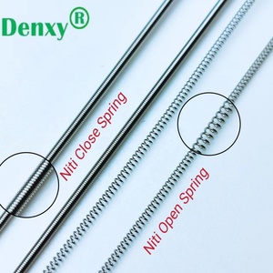 Denxy ortodontico dentale Niti molle elicoidali aperte fili Niti 180mm apertura e chiusura molle elicoidali elastiche distalizzate - Product Image 5