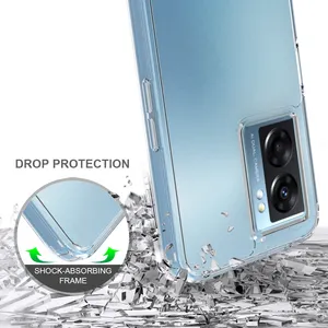 Hot Selling Mobile Accessories Crystal Clear Back Cover Cellphone Cases For OPPO A77 5G