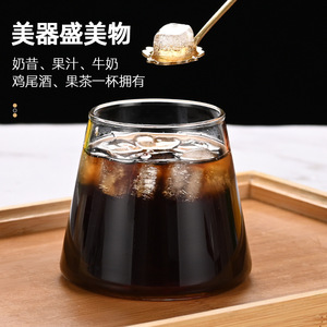 Tapa de Vidrio Transparente Resistente al Calor de Alta Gama Estilo Japonés <span class=keywords><strong>Monte</strong></span> <span class=keywords><strong>Fuji</strong></span> para Uso en el Hogar y Restaurantes, Estilo Americano para Café Helado - Product Image 4