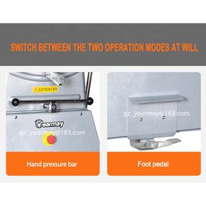 Feuille de pâte automatique commerciale pâte feuilletée bâton de pain cuit au four Brie farine d'amande tarte à la courge <span class=keywords><strong>butternut</strong></span> Lumpia Machine d'emballage - Product Image 3