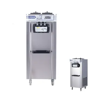 Hete Verkoop Product Snackwinkel Machines Kegel Softy Ijs Frozen Soft Serve Making Commerciële Ijsmachine Maker