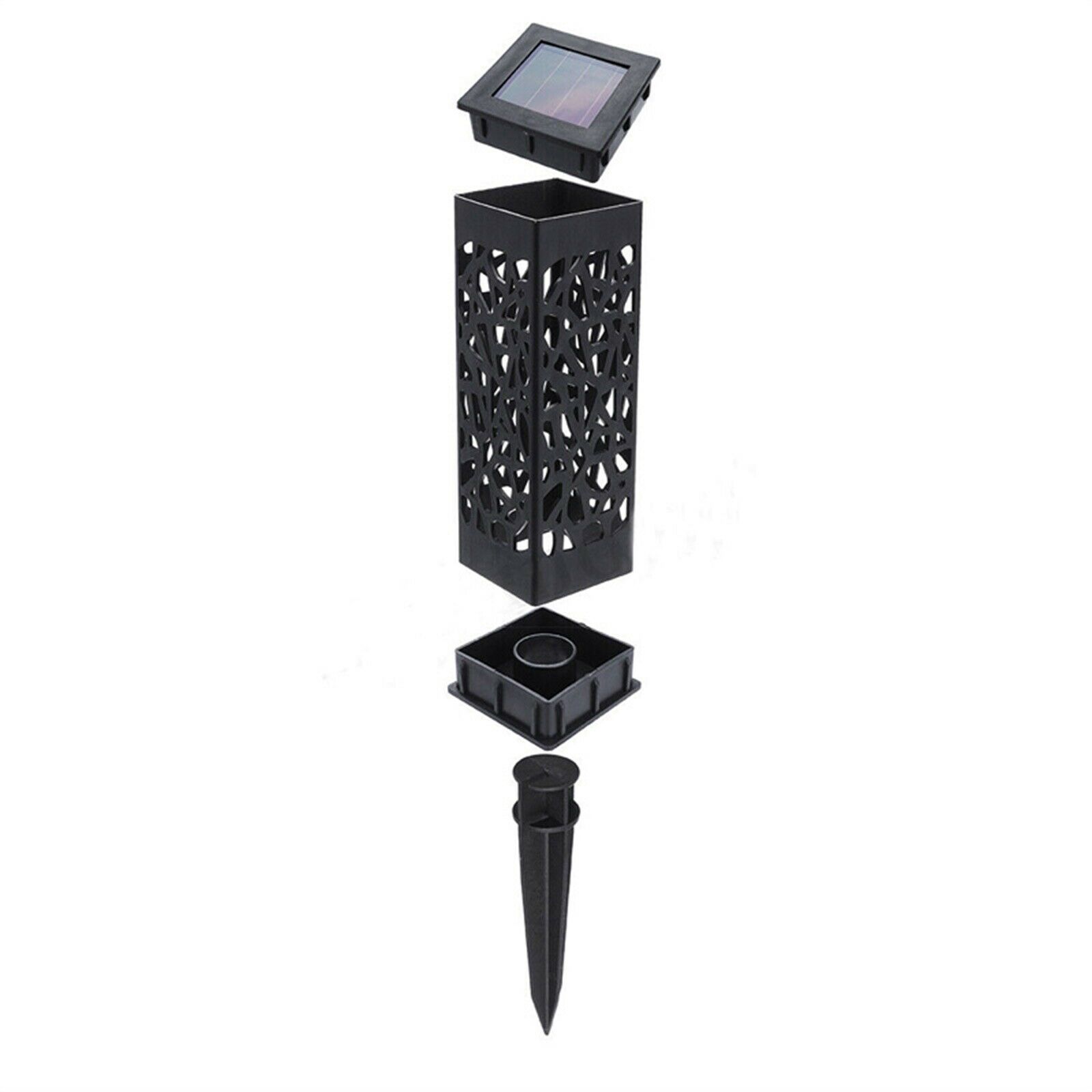 Waterproof Outdoor Landscape  LED Solar Lawn Light Pathway Garden Lamp Decor Hollow Out Modern Style