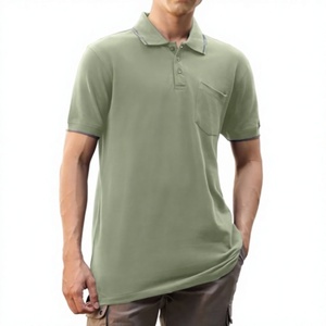Chemise à manches courtes en piqué de coton à carreaux pour homme avec logo personnalisé, décontractée, grandes tailles, service OEM, impression par transfert thermique sur le devant - Product Image 5