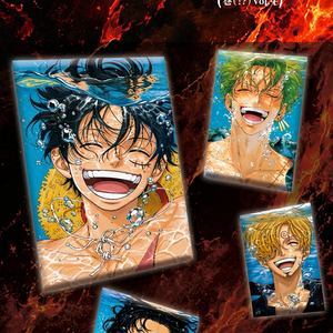 Affiche en carton imprimée couleur intégrale <span class=keywords><strong>One</strong></span> <span class=keywords><strong>Piece</strong></span>, carte Shikishi, <span class=keywords><strong>Luffy</strong></span> : Récompense de récompense de la prime, jeu de table, décoration murale, objet de collection - Product Image 1