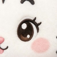 Peluche personnalisée de qualité supérieure, adorable tigre blanc, jouet en peluche pour enfant, design de personnage original, peluches