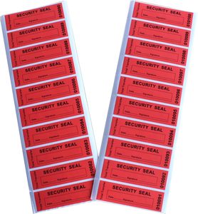 TamperSeals Group 100 Uds. Pegatinas Void Personalizadas de PVC Anti-falsificación con Adhesivo Fuerte para Manualidades con Velas - Product Image 2