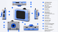 Módulo de Cámara con Sensor de Visión Artificial para Robots ICReate (Modelo ICC2201) para Reconocimiento de Objetos en Robots, para Proyectos de Codificación STEM con Microbit