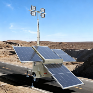 <span class=keywords><strong>Vente</strong></span> directe d'usine, éclairage solaire LED mobile blanc pour jardin, secours d'urgence, chantier de construction - Product Image 3