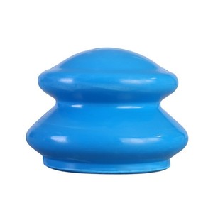 ชุดอุปกรณ์นวดดูดสุญญากาศซิลิโคน 4 ชิ้น สีฟ้า ทำจากยาง - Product Image 4