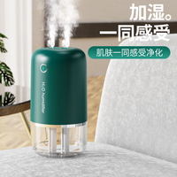 H2o mini humidificateur led brouillard purificateur d'air méduse humidificateur volcanique diffuseur d'arôme pluie nuage humidificateur