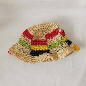Chapeau <span class=keywords><strong>de</strong></span> soleil artisanal en herbe naturelle pour adultes – Style décontracté et respirant pour la plage et les vacances en extérieur - Product Image 6