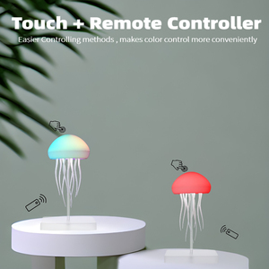 Rgb sạc ABS sứa dẫn đèn bàn với điều khiển từ xa hiện đại từ xa cạnh giường ngủ nhảy múa đèn cho Nhà - Product Image 6