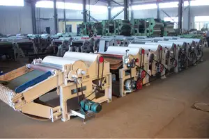 Efficient Cotton Cloth Recycling Fiber Cleaning Machine For Yarn Thread Processing Textile Machines Production Line