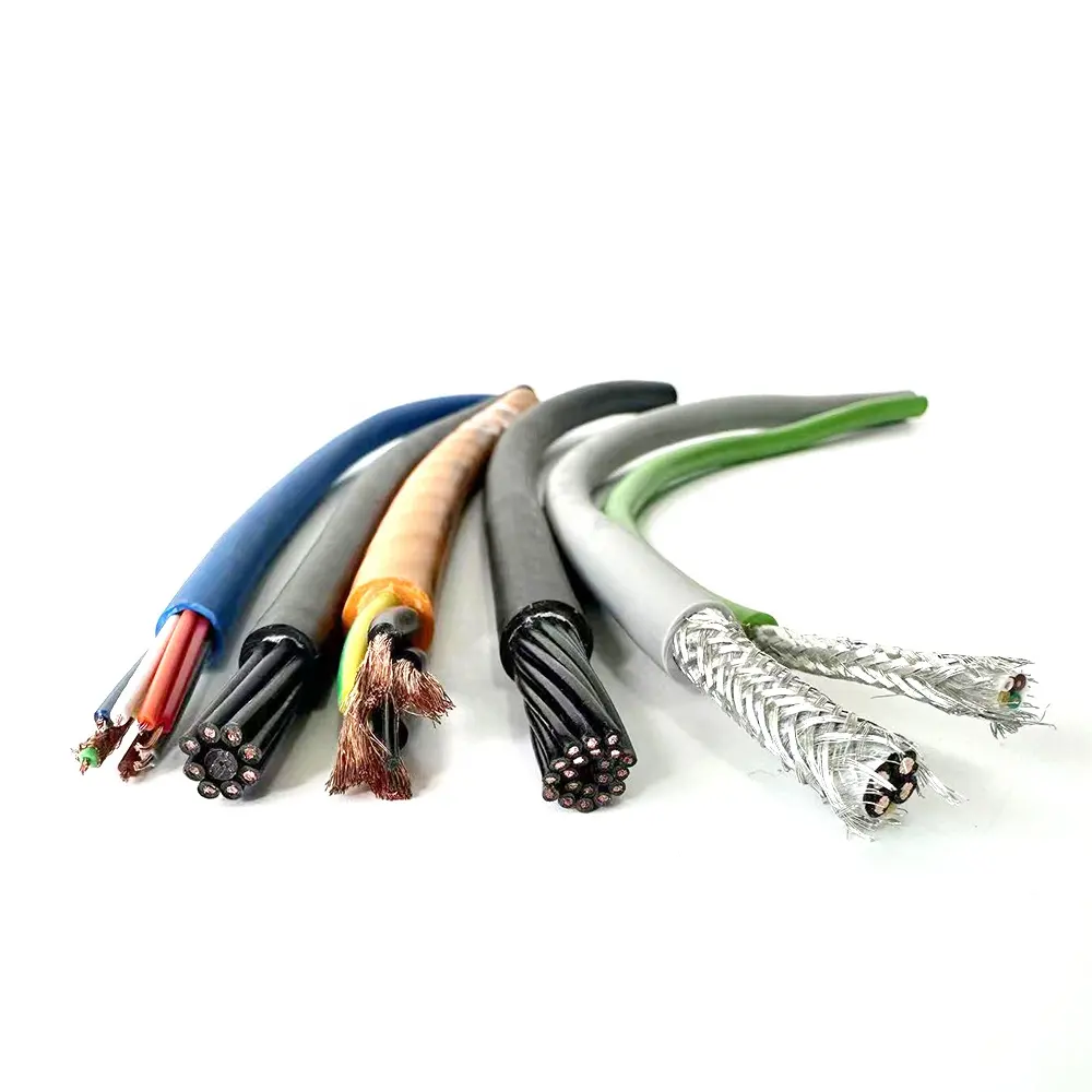 ПВХ изолированный кабель с 4 мм прозрачной оболочкой RVV 300/500 В 3*0,75 3*2,5 гибкий кабель для насоса