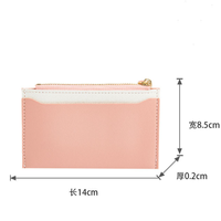 Porte-cartes en cuir PU tendance, portefeuille multifonctionnel pour documents, étui pour passeport, pochette pour billets de voyage