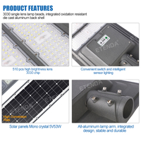 Lampe de projecteur à énergie solaire avec caméra Cctv 4g pour l'extérieur avec panneau solaire tout-en-un lampadaire