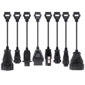 Xe Cáp Chẩn Đoán Xe Tải Toàn Bộ Cáp 8Pcs Chuyên Nghiệp Tùy Chỉnh Nghiên Cứu Và Phát Triển của Tất Cả Các Động Cơ Phân Tích - Product Image 1