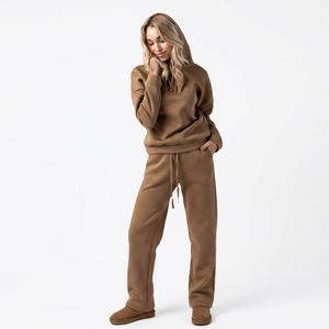 Winter Eco-Friendly Plus Size Fleece <b>Long</b> <b>Sleeve</b> Windproof Breathable Tracksuit <b>Sets</b> for Women <b>Gym</b> & Sportswear Seamless Design - Product Image 1