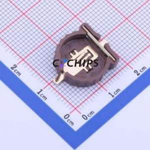 BS-12-B3AA008 Button & Strip Battery Connector SMD Connector Battery Holder CR1220 Phosphor Bronze - Product Image 1