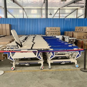 Cama de Transporte Médico Shengde, Cama de Examen Gastroscópico de Acero ABS, Vehículo Quirúrgico de Acoplamiento, Carro de Transferencia de Pacientes Hospitalarios - Product Image 2