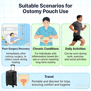 Bolsa <span class=keywords><strong>de</strong></span> Ostomía <span class=keywords><strong>de</strong></span> Una Pieza, Bolsa <span class=keywords><strong>de</strong></span> Colostomía Cerrada <span class=keywords><strong>de</strong></span> Una Pieza, Bolsa <span class=keywords><strong>de</strong></span> Ostomía Médica Desechable - Product Image 2