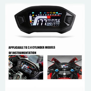 Pantalla para Motocicleta, Apta para Modificación de Motocicletas G ROM MSX125 Little Monkey, Velocímetro Digital LCD para Motocicleta - Product Image 2