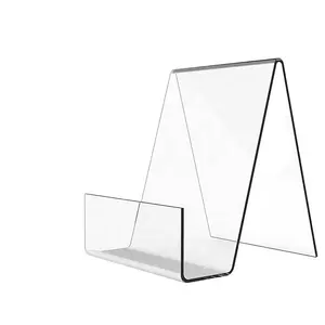 高品质A4亚克力展示架家庭办公室透明亚克力桌面支架