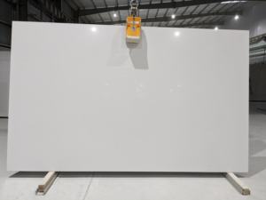 Birch White Engineered Quartz with Soft Natural White Tone and Subtle Grain <b>Inspired</b> Finish - Product Image 2