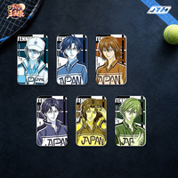 Joyouth le Prince du Tennis Personnage d'anime Badge en métal Boîte mystère 43x70mm Marchandise de collection Officiellement sous licence Cadeau