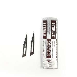 Cuchilla Quirúrgica Desechable de Acero Inoxidable Médico, Cuchilla de Bisturí Afilada 10A # 10R # 11 # 12 # 13 # 14 # 15 # 16 # 18 # 20 # 21 # 22 # 23 # 24 # 25 # - Product Image 6