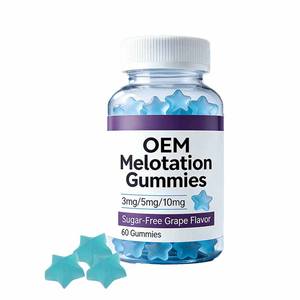 กัมมี่เห็ดเพื่อการนอนหลับ สูตรเฉพาะสำหรับ OEM แบรนด์ส่วนตัว ผสมเมลาโทนิน แอล-ธีอะนีน บำรุงความงามตามธรรมชาติและเสริมสร้างภูมิคุ้มกัน อาหารเสริมสำหรับการนอนหลับสำหรับผู้ใหญ่ - Product Image 2