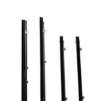 Joint d'étanchéité extérieur en caoutchouc noir pour portes et vitres de Hilux 1990-1997 68210-89106 68160-89120 68180-89103