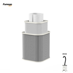 Fumego XF250 Estrattore di Fumi con Filtro HEPA a 4 Lati per il Contenimento della Polvere, Efficienza del 99,97%, Porosità 0,5 µm per l'Estrazione dei Fumi - Product Image 1