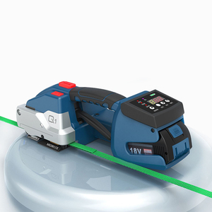 เครื่องรัดกล่องอัตโนมัติเต็มรูปแบบ แรงดึงสูง ใช้สายรัด PET ใช้พลังงานจากแบตเตอรี่ รุ่น Q1 แบบมือถือ - Product Image 1