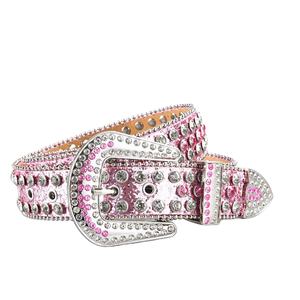 Cinture di design Simon per donna <span class=keywords><strong>Cintura</strong></span> in pelle PU da Cowboy rimovibile con fibbia in lega stile Western BB - Product Image 4