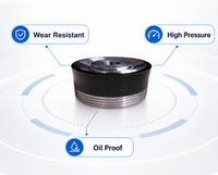 Piston de pompe à boue industrielle SINOTAI, pièces de fond de moulinet de forage, moyeu de piston en caoutchouc personnalisé pour l'exploration pétrolière et gazière, exportation